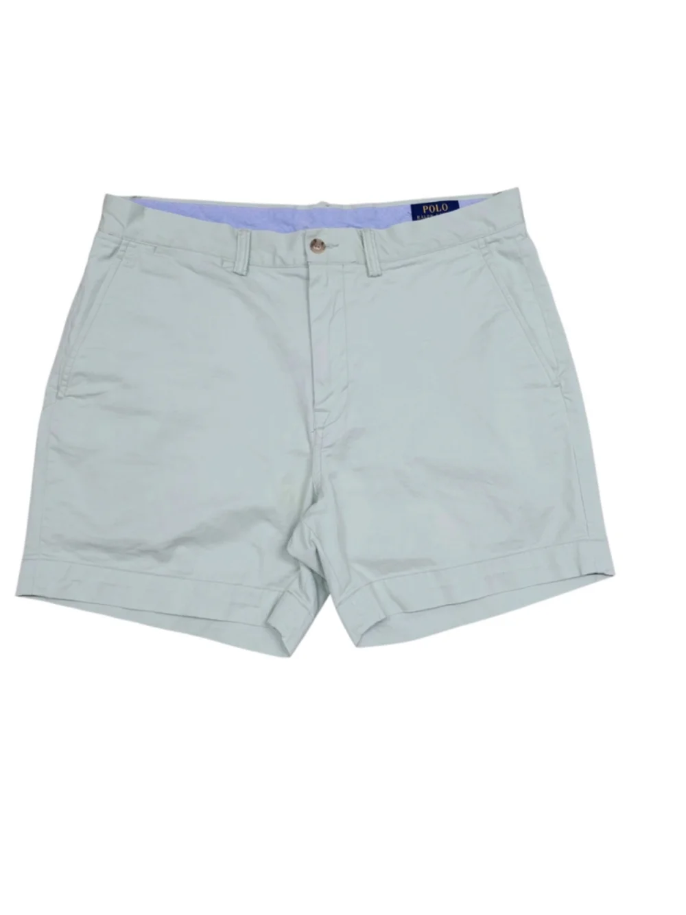 Polo Ralph Lauren Stretch Cotton Twill Chino Green Shorts Men's 33 Inseam 6